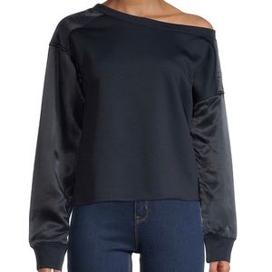 RtA Alessia Dropped-Shoulder Asymmetric Top
